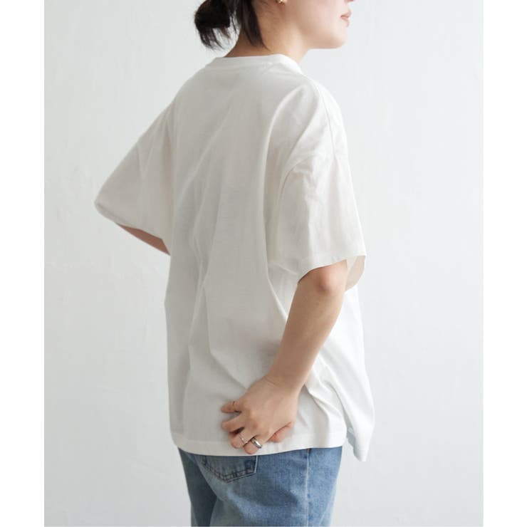 綿天竺フォトハリツケTシャツ | VENCE share style【WOMEN】 | 詳細画像19 