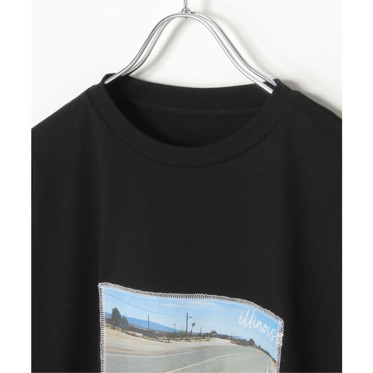 綿天竺フォトハリツケTシャツ | VENCE share style【WOMEN】 | 詳細画像26 