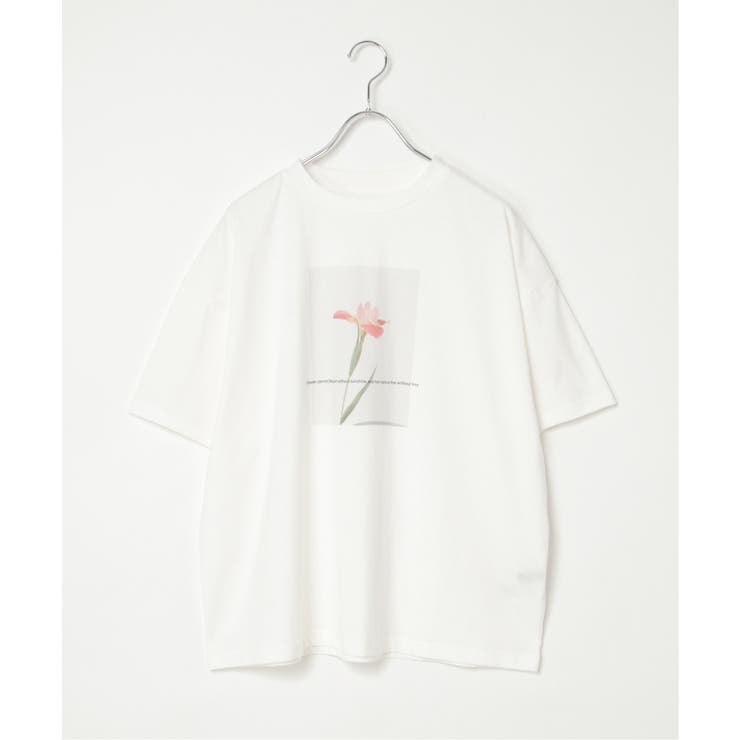 Vin｜フラワープリントTEE | Rakuten Fashion(楽天ファッション