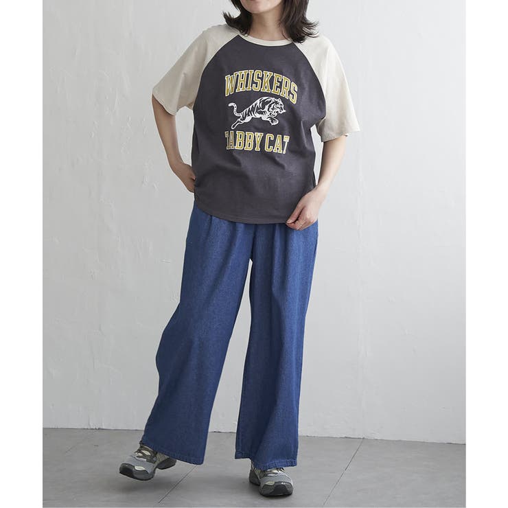 WHISKERSラグランT | VENCE share style【WOMEN】 | 詳細画像3 