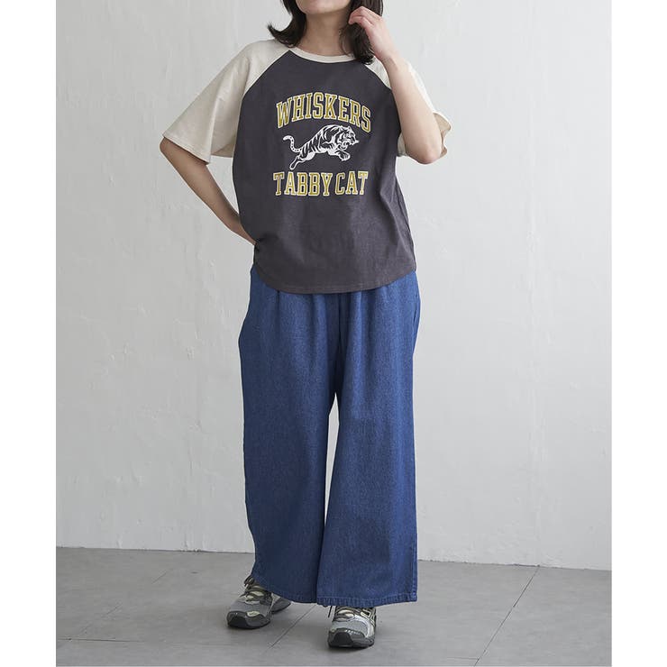 WHISKERSラグランT | VENCE share style【WOMEN】 | 詳細画像4 