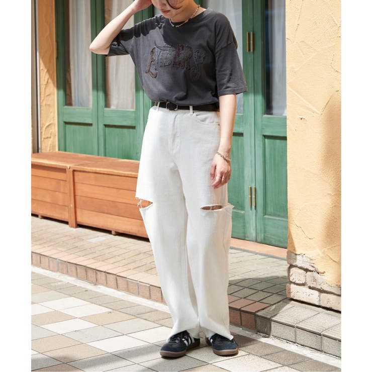 カラフルロゴTシャツ | VENCE share style【WOMEN】 | 詳細画像3 