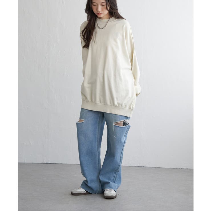 インサイドアウトプルオーバー | VENCE share style【WOMEN】 | 詳細画像24 