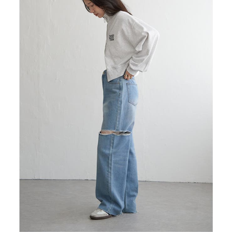 裏毛ショートブルゾン | VENCE share style【WOMEN】 | 詳細画像9 