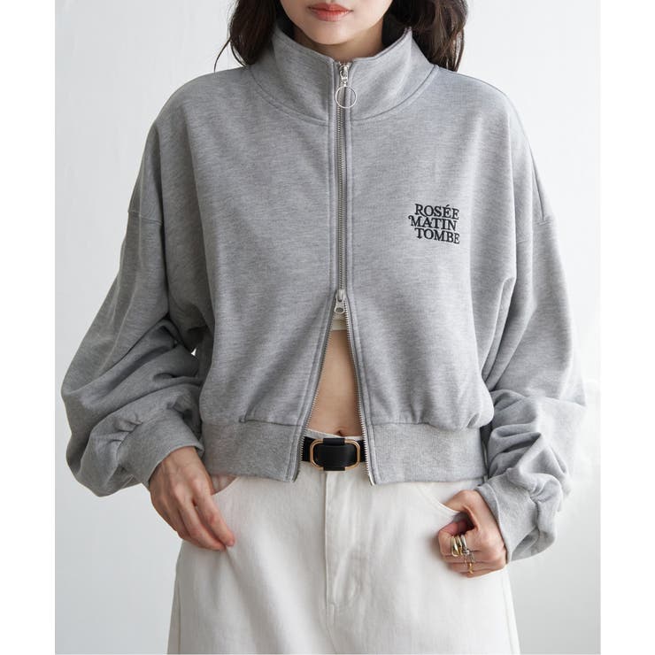 裏毛ショートブルゾン | VENCE share style【WOMEN】 | 詳細画像10 