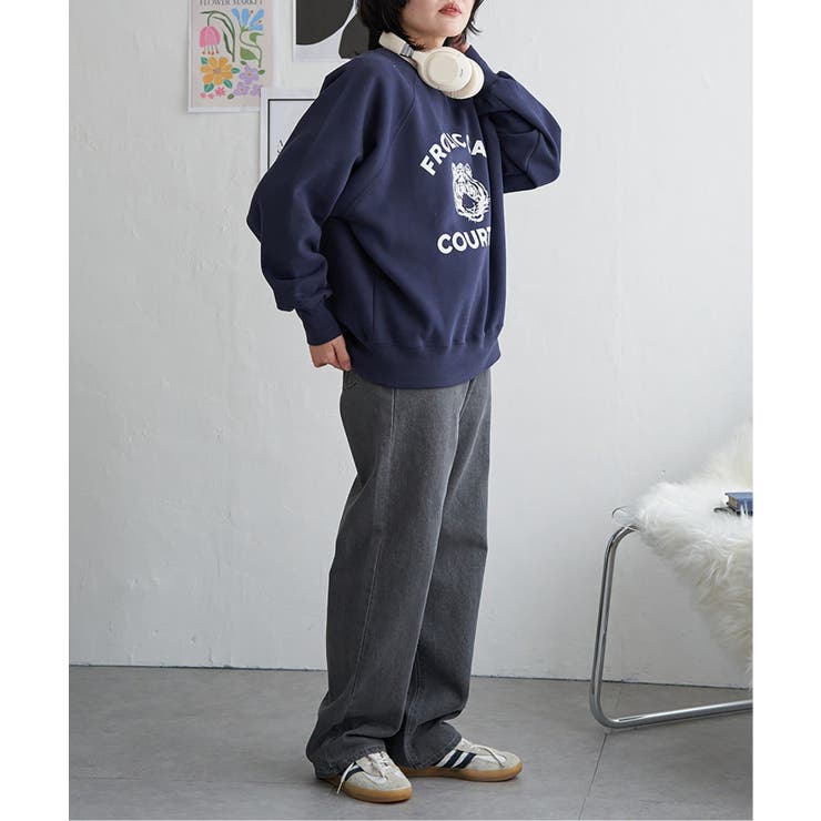 トラフロッキーラグランスウェット[品番：IKAW0021747]｜VENCE share