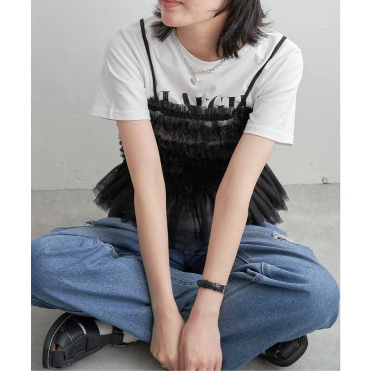 チュールキャミソール | VENCE share style【WOMEN】 | 詳細画像10 