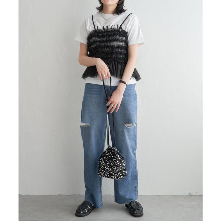 チュールキャミソール | VENCE share style【WOMEN】 | 詳細画像13 