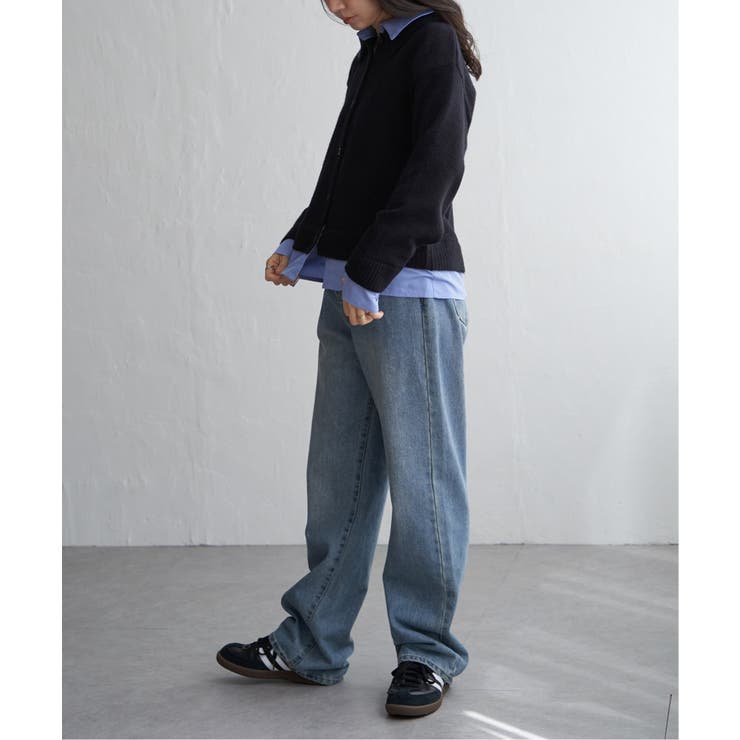 アルパカタッチシャツドッキングカーディガン | VENCE share style【WOMEN】 | 詳細画像15 