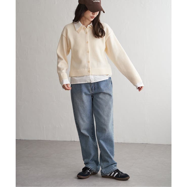 アルパカタッチシャツドッキングカーディガン | VENCE share style【WOMEN】 | 詳細画像20 