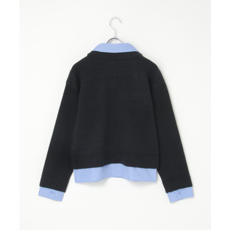 アルパカタッチシャツドッキングカーディガン | VENCE share style【WOMEN】 | 詳細画像26 