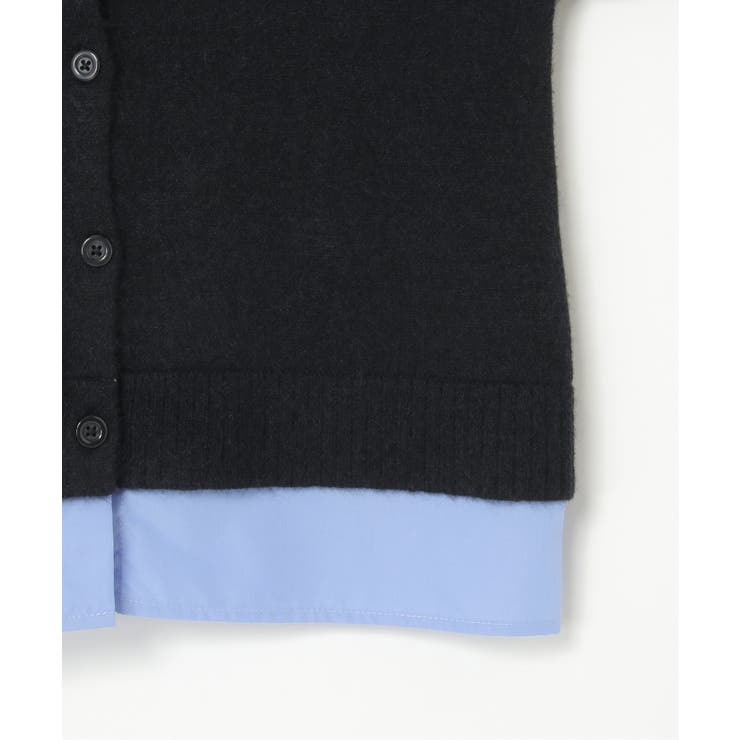 アルパカタッチシャツドッキングカーディガン | VENCE share style【WOMEN】 | 詳細画像29 