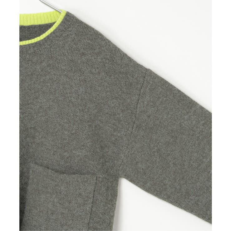 アルパカタッチ配色カーディガン | VENCE share style【WOMEN】 | 詳細画像28 