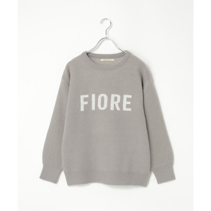 FIOREロゴジャガードニット | VENCE share style【WOMEN】 | 詳細画像13 