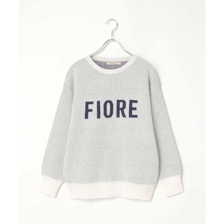 FIOREロゴジャガードニット | VENCE share style【WOMEN】 | 詳細画像17 