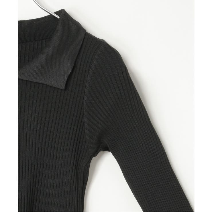 ダブルジップショートリブニット | VENCE share style【WOMEN】 | 詳細画像20 