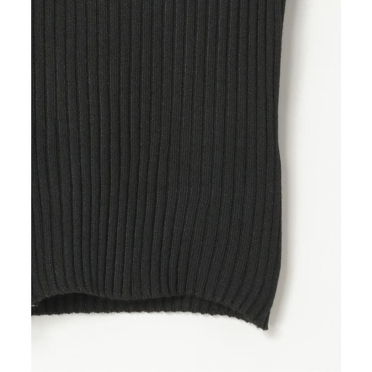 ダブルジップショートリブニット | VENCE share style【WOMEN】 | 詳細画像22 