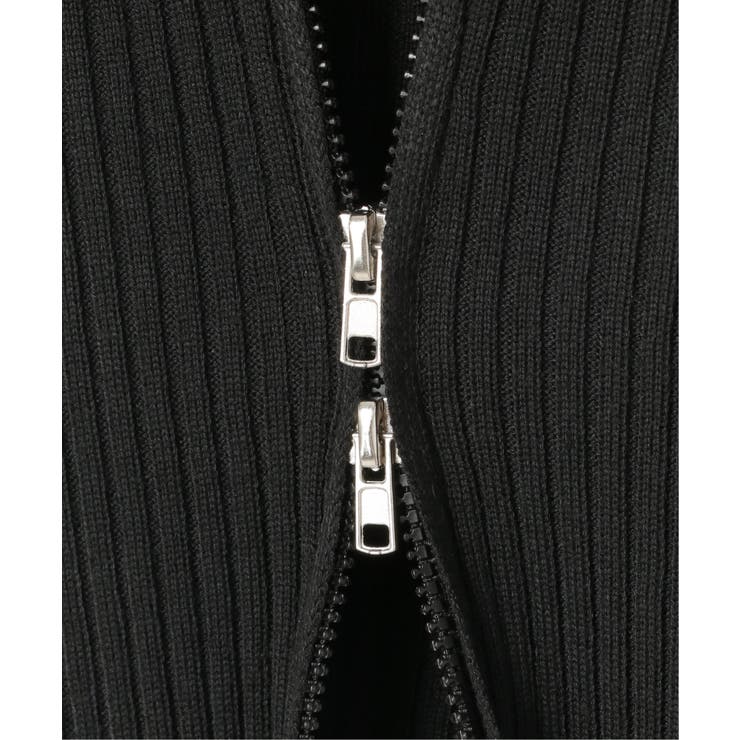 ダブルジップショートリブニット | VENCE share style【WOMEN】 | 詳細画像24 