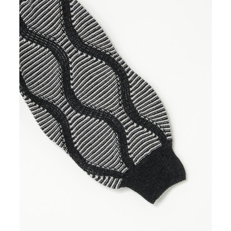 5Gヒョウタン柄ジャガードプルオーバー | VENCE share style【WOMEN】 | 詳細画像17 