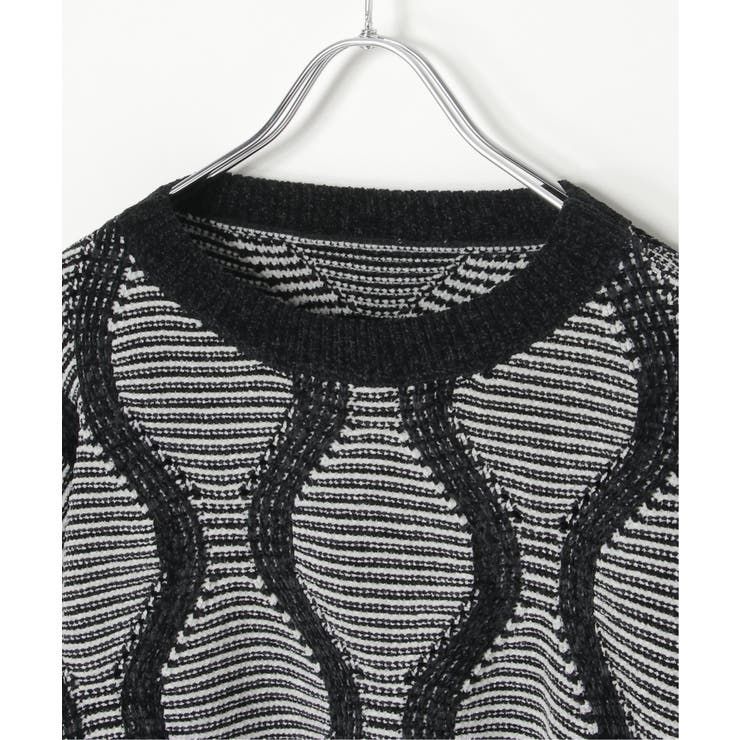 5Gヒョウタン柄ジャガードプルオーバー | VENCE share style【WOMEN】 | 詳細画像19 