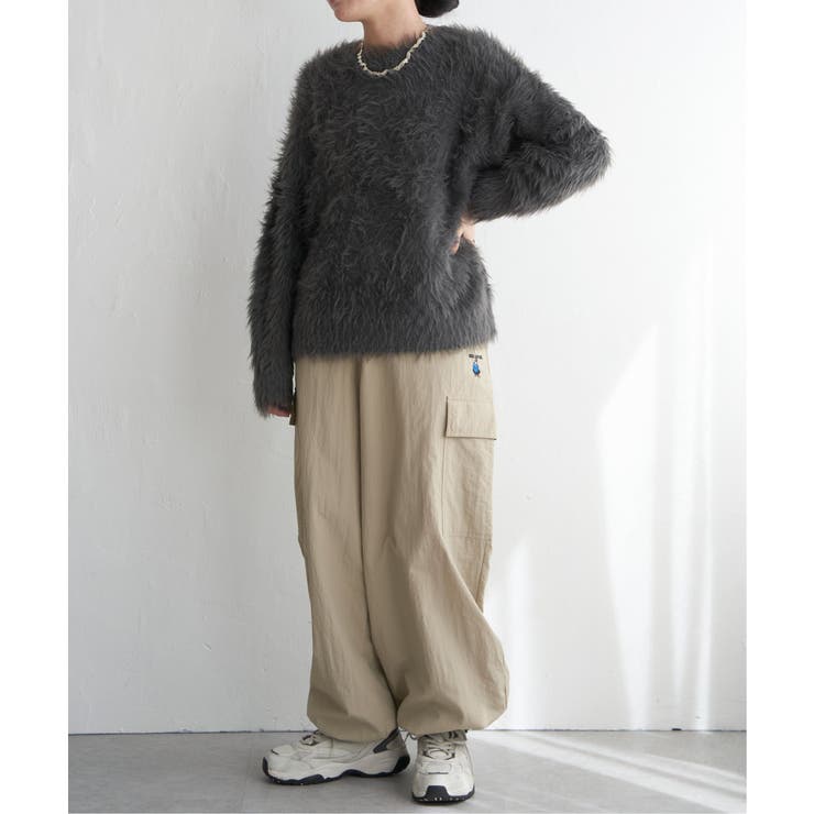 フェイクフェザー天竺プルオーバー | VENCE share style【WOMEN】 | 詳細画像14 