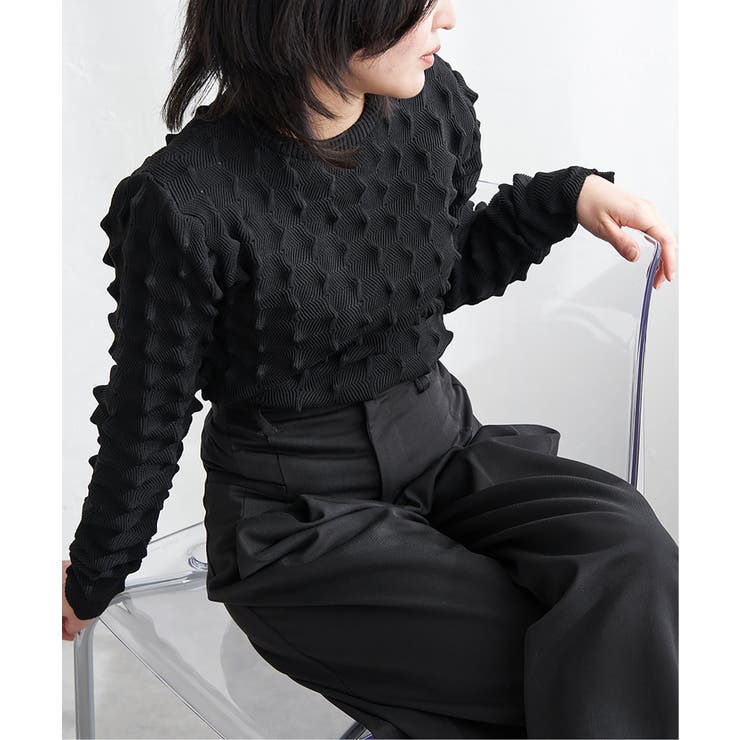 トゲトゲニットプルオーバー[品番：IKAW0021783]｜VENCE share