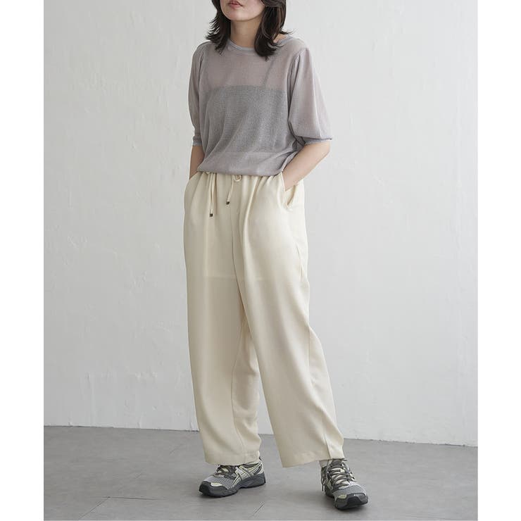 透かし編み配色トップス | VENCE share style【WOMEN】 | 詳細画像15 