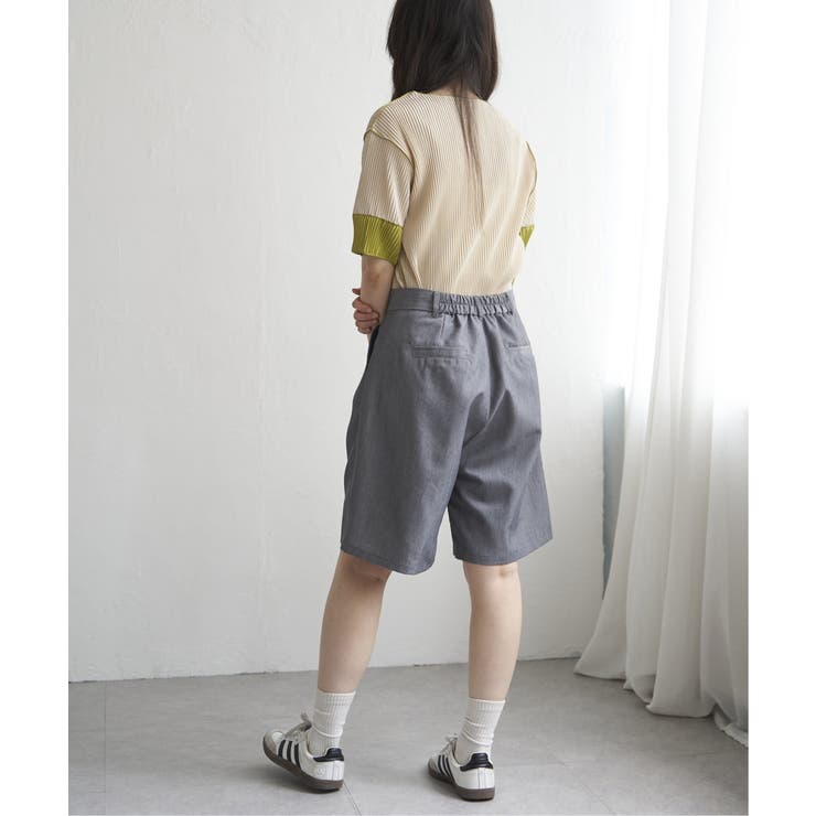 プリーツ袖配色トップス | VENCE share style【WOMEN】 | 詳細画像18 