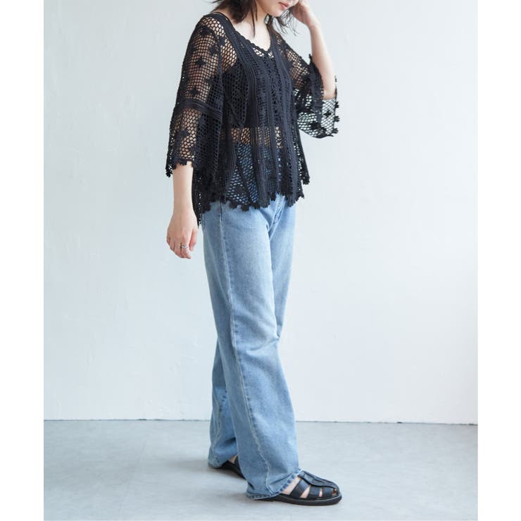 かぎ編みトップス | VENCE share style【WOMEN】 | 詳細画像11 