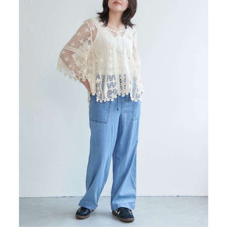 かぎ編みトップス | VENCE share style【WOMEN】 | 詳細画像2 