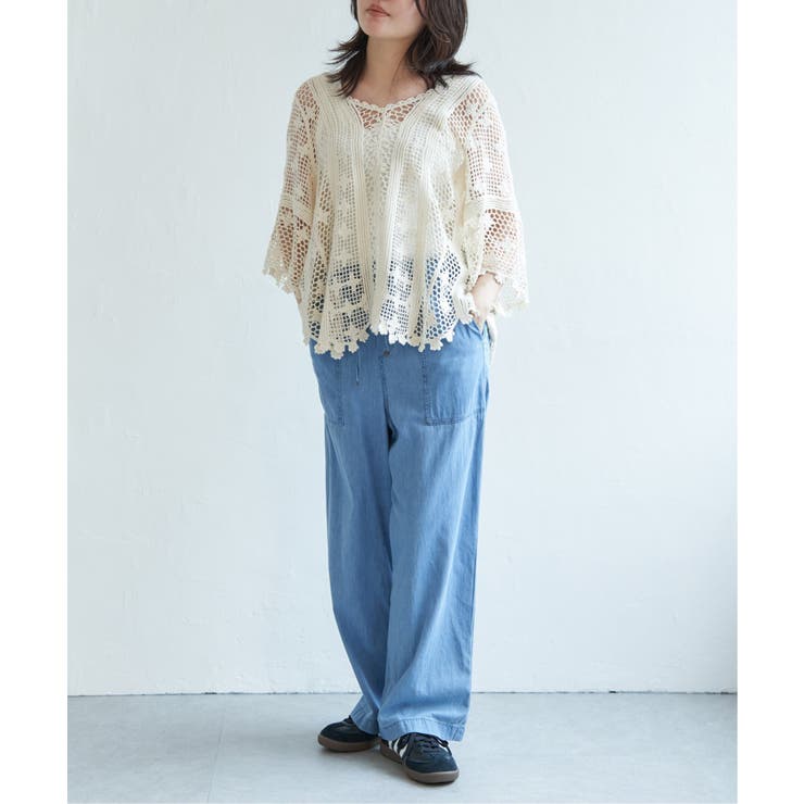 かぎ編みトップス | VENCE share style【WOMEN】 | 詳細画像3 