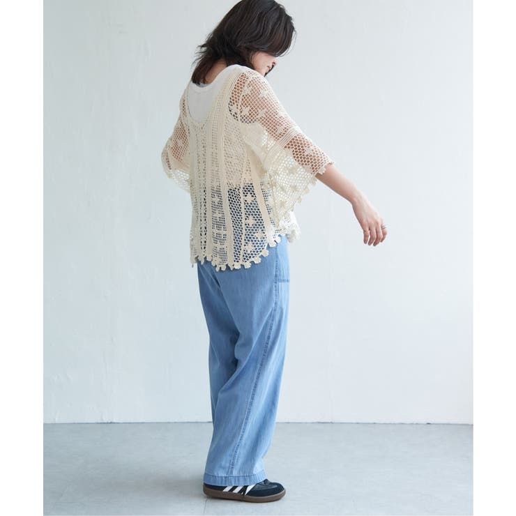 かぎ編みトップス | VENCE share style【WOMEN】 | 詳細画像5 