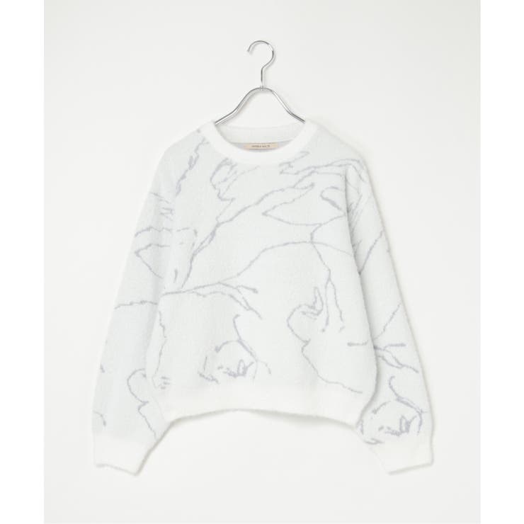 ニュアンス柄シャガードプルオーバー | VENCE share style【WOMEN】 | 詳細画像17 