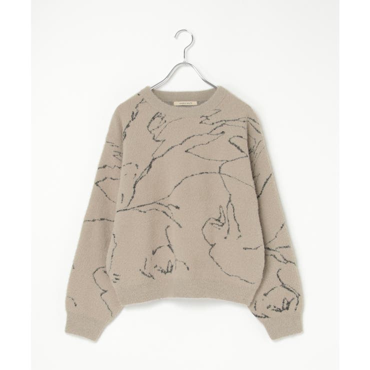 ニュアンス柄シャガードプルオーバー | VENCE share style【WOMEN】 | 詳細画像18 