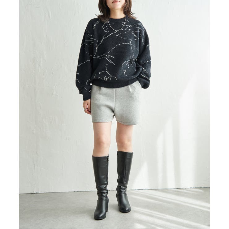 ニュアンス柄シャガードプルオーバー | VENCE share style【WOMEN】 | 詳細画像5 