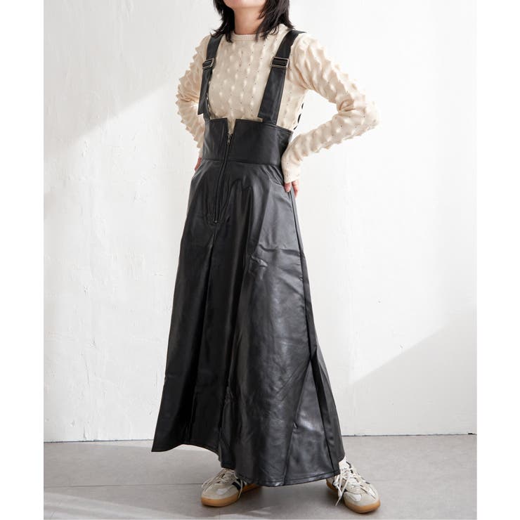 合皮ジャンスカ | VENCE share style【WOMEN】 | 詳細画像13 