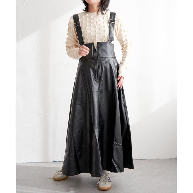 合皮ジャンスカ | VENCE share style【WOMEN】 | 詳細画像15 