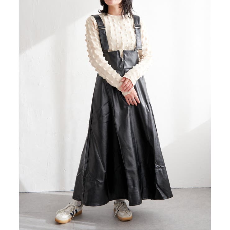 合皮ジャンスカ | VENCE share style【WOMEN】 | 詳細画像17 