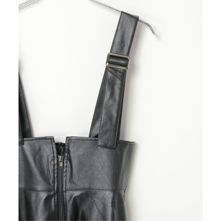 合皮ジャンスカ | VENCE share style【WOMEN】 | 詳細画像3 