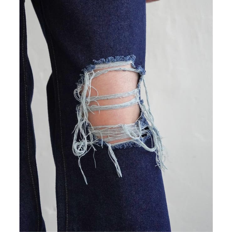 ダメージワイドデニムパンツ | VENCE share style【WOMEN】 | 詳細画像19 