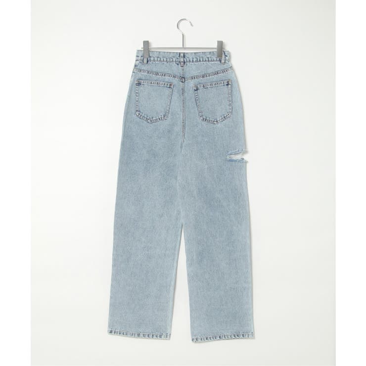 ダメージワイドデニムパンツ | VENCE share style【WOMEN】 | 詳細画像21 