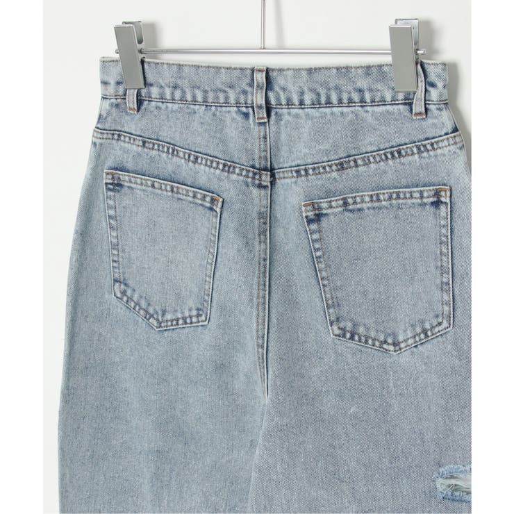 ダメージワイドデニムパンツ | VENCE share style【WOMEN】 | 詳細画像25 