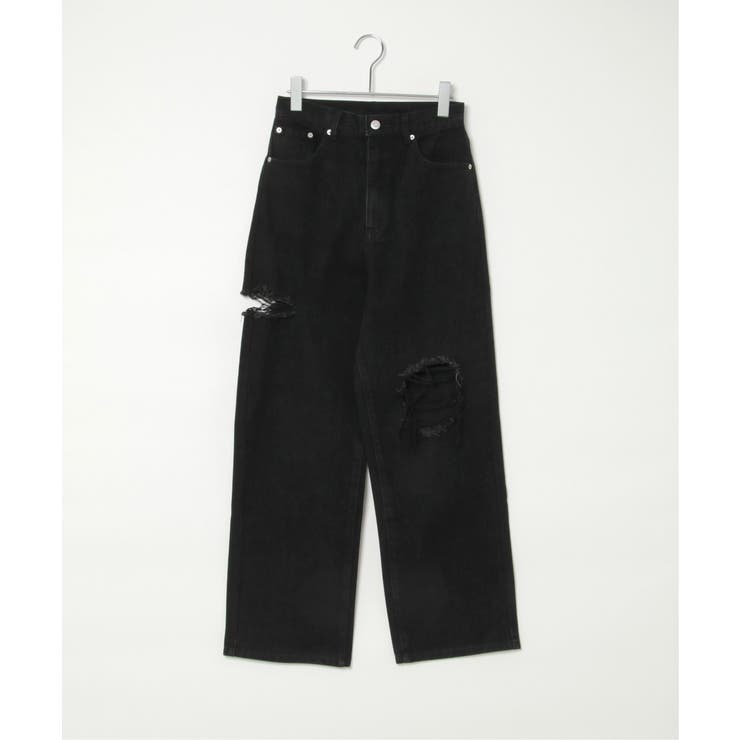 ダメージワイドデニムパンツ | VENCE share style【WOMEN】 | 詳細画像29 