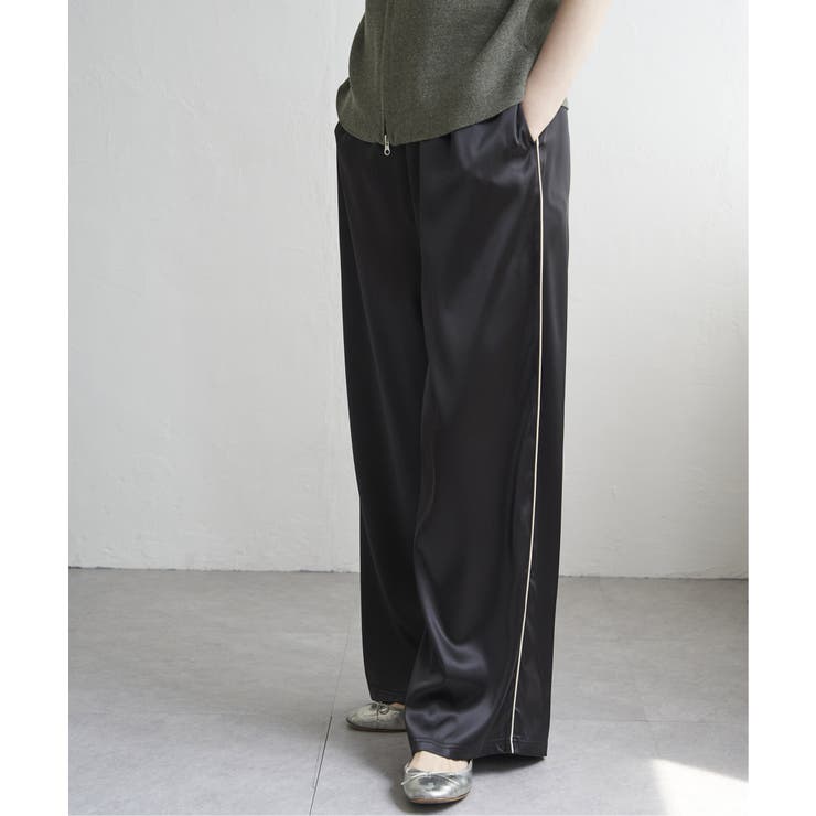 サテンサイドラインパンツ[品番：IKAW0022324]｜VENCE share