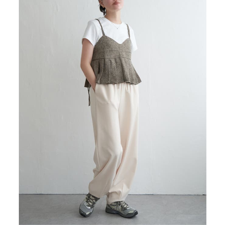 ポンチカーブパンツ | VENCE share style【WOMEN】 | 詳細画像7 