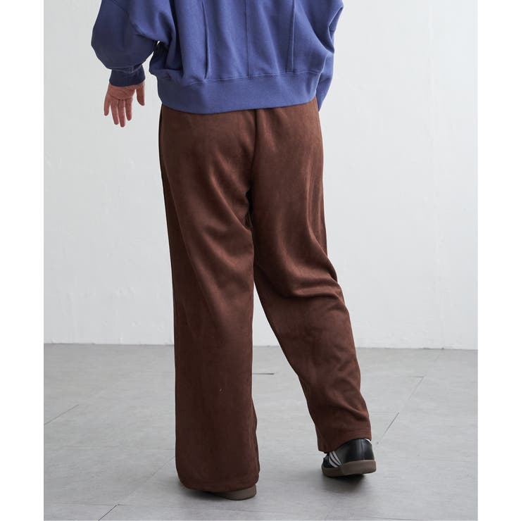 カットスェードイージーパンツ | VENCE share style【WOMEN】 | 詳細画像7 