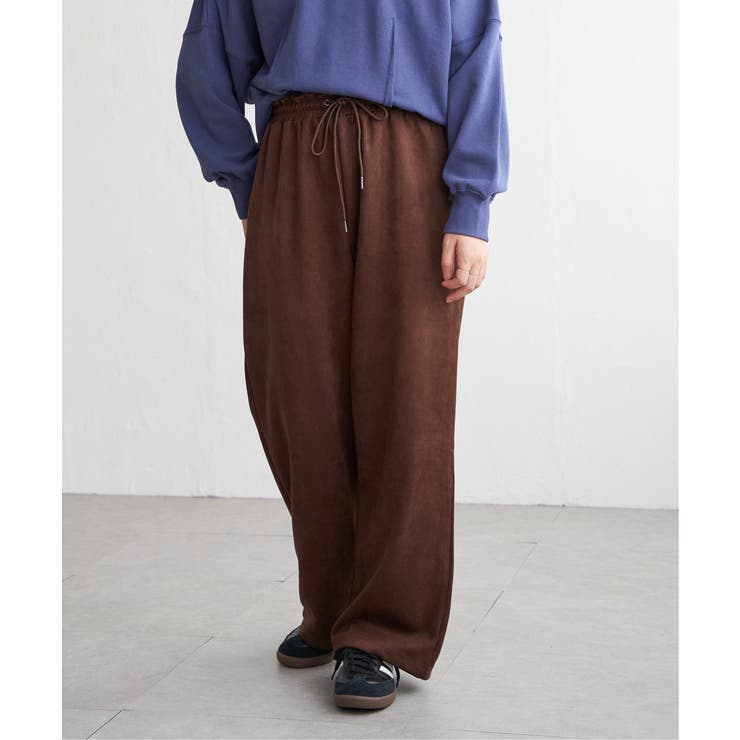 カットスェードイージーパンツ | VENCE share style【WOMEN】 | 詳細画像9 