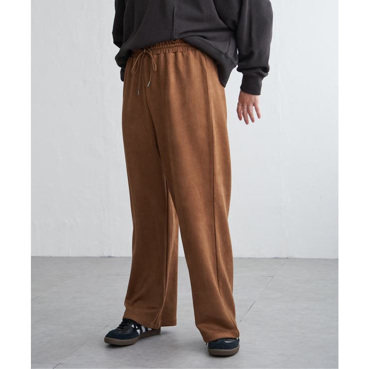 カットスェードイージーパンツ | VENCE share style【WOMEN】 | 詳細画像2 