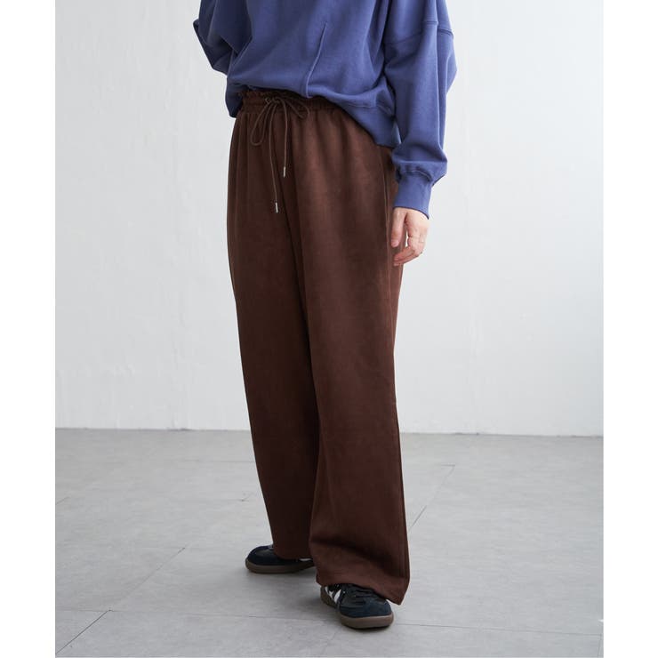 カットスェードイージーパンツ | VENCE share style【WOMEN】 | 詳細画像6 