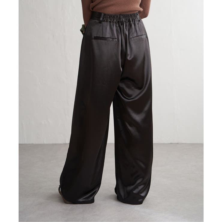 サテンタックワイドパンツ | VENCE share style【WOMEN】 | 詳細画像7 